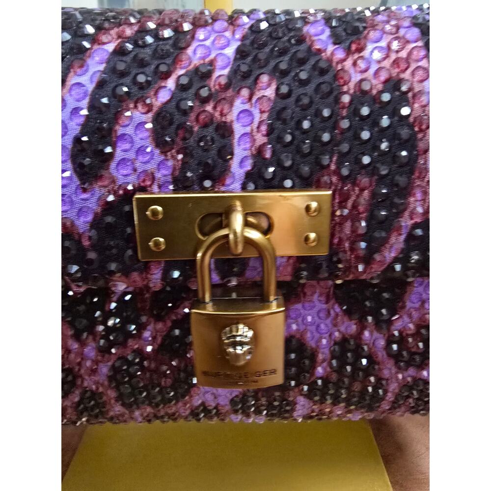 #032 Kurt Geiger Lilac Mini Brixton - Picture 3 of 5